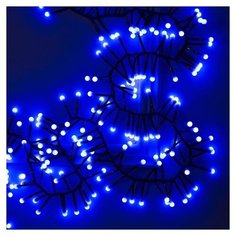 Гирлянда Luazon Lighting Мишура шарики 3649311/04 400 см, 400 ламп, синий