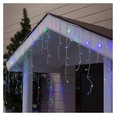 Гирлянда Luazon Lighting Бахрома, 180 LED, 400х60 см, 180 ламп, мульти