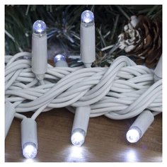 Гирлянда Luazon Lighting Нить УМС Pro 35841 1000 cм, 100 ламп, белый/белый провод