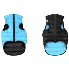 Жилет для собак AiryVest двусторонний 45 M черный/голубой