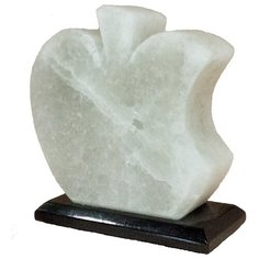 Солевая лампа Яблоко Красный свет Соль земли