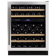 Встраиваемый винный шкаф Dunavox DX-53.130SDSK/DP