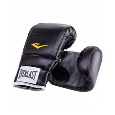 Снарядные перчатки Everlast PU 4315 черный/белый/желтый L/XL