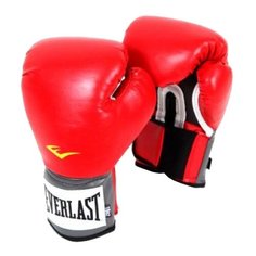 Боксерские перчатки Everlast PU Pro style anti-MB youth red 8 oz