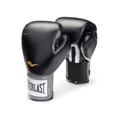 Боксерские перчатки Everlast PU Pro style anti-MB youth черный 8 oz