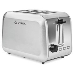 Тостер VITEK VT-1588, серебристый