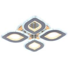 Светодиодная люстра ProfitLight 8006/4 NKL 88W+56W BL+YL