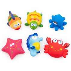 ИГРУША, НАБОР игровой для ванны, (6 шт)