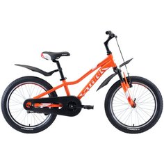 Подростковый горный (MTB) велосипед STARK Rocket 20.1 S (2020) оранжевый/белый/красный (требует финальной сборки)