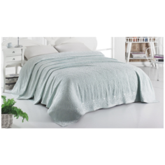 Простыня KARNA Esra махровая 160 х 220 см светло-зеленый