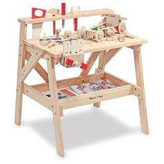 Melissa & Doug Деревянный верстак Создай свой мир