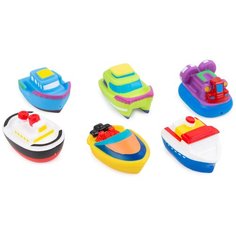 ИГРУША, НАБОР игровой для ванны "Лодочки", (6 шт)