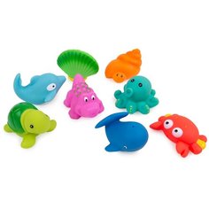 ИГРУША, НАБОР игровой для ванны "Морские животные", (8 шт)