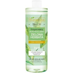 Bielenda очищающая мицеллярная вода Green Tea Line, 500 мл