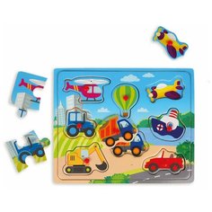 Рамка-вкладыш Mapacha Транспорт (76846), 8 дет.