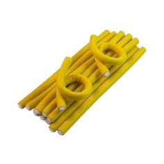 Бигуди-бумеранги Sibel Superflex Short 4222119 (12 мм) 12 шт. желтый