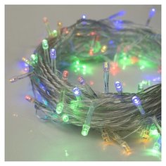 Гирлянда Luazon Lighting Нить 3556787/3556788/3556793/3556799 1000 см, 100 ламп, разноцветный/прозрачный провoд