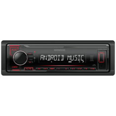 Автомагнитола KENWOOD KMM-104RY, черная