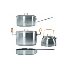 Набор туристической посуды KOVEA SS-027, 4 шт. серый