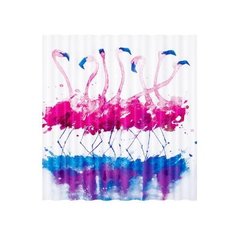 Штора для ванной WasserKRAFT Lossa SC-81101 180x200 цветной