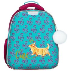 Ранец №1School Basic Корги, 2 отд., ортопед. cпинка