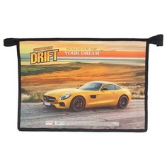 Папка для тетрадей АВТО В СТЕПИ А4 на молнии пластик, ПТ-6038 Проф Пресс