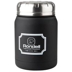 Термос для еды Rondell Picnic, 0.5 л черный