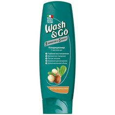 Wash & Go кондиционер с маслом ши для поврежденных волос, 180 мл