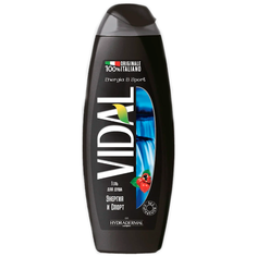Гель для душа Vidal Energia & Sport, 500 мл