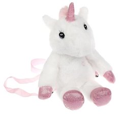 Fluffy Family Рюкзак-игрушка Единорог, белый