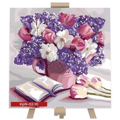 Danko Toys картина по номерам Букет 40х40 см
