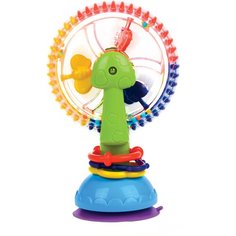 Погремушка Жирафики Каруселька (644516) зеленый/голубой/желтый/красный