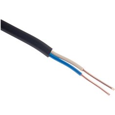 Кабель ВВГнг-П 2х2.5 кв. мм (5 м) Пан Электрик ГОСТ черный 5 м катушка