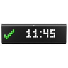 Часы настольные LaMetric Time черный