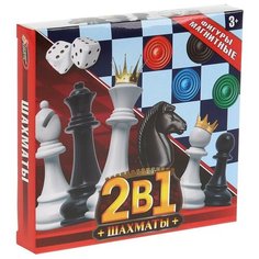 Играем вместе Шахматы 2в1