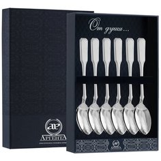 АргентА Набор чайных ложек "Русская" (6 предметов)