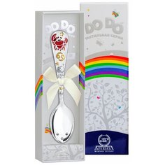 АргентА Ложка детская из серебра "Зодиак-Рак"