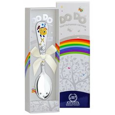 АргентА Ложка детская из серебра "Зодиак-Рыбы"