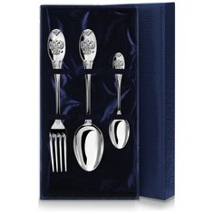 АргентА Набор столовый "Единство" (3 предмета ложка + вилка + ложка чайная)