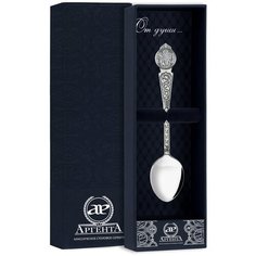 АргентА Ложка "Ангел-Хранитель" с чернением