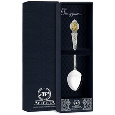 АргентА Ложка "Вседержитель" с позолотой