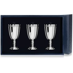 АргентА Набор рюмок "Император" (3 предмета)