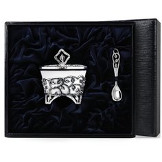 АргентА Солонка "Листопад №2" с чернением