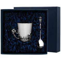 АргентА Набор чашка чайная "Куница"+ ложка (2 предмета)