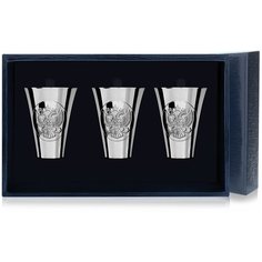 АргентА Набор стопок "Герб" (3 предмета)