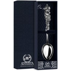 АргентА Ложка чайная "Натюрморт" с чернением