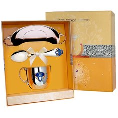 АргентА Набор детский из серебра "Принц" с футляром (3 шт.)