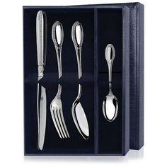 АргентА Десертный набор из серебра "Император" (4 шт.)