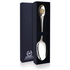 АргентА Ложка столовая "Единство" с позолотой