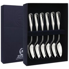 АргентА Набор чайных ложек "Визит" (6 предметов)